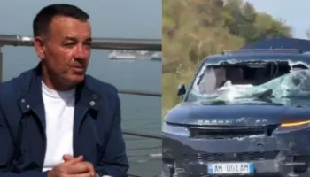 Biznesmeni denoncoi se i vunë gjobë 5 mln euro, Policia zbardh detajet: Në automjetin e përmbysur ishin 3 persona, u gjet dhe një pistoletë