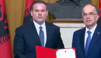 Ceremonia në Presidencë, Ervin Demo betohet para Begajt si ministër i Punëve të Brendshme!