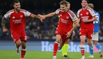 Champions League/ Arsenal e nis aty ku e la, fiton ndaj Napolit në stadiumin “Maradona” me golin e Odegaard në fund (VIDEO)