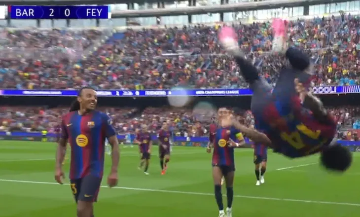 Champions League: Barcelona dhe Stuttgart bëjnë më së miri detyrën. Çfarë perle nga Adeyemi (video)