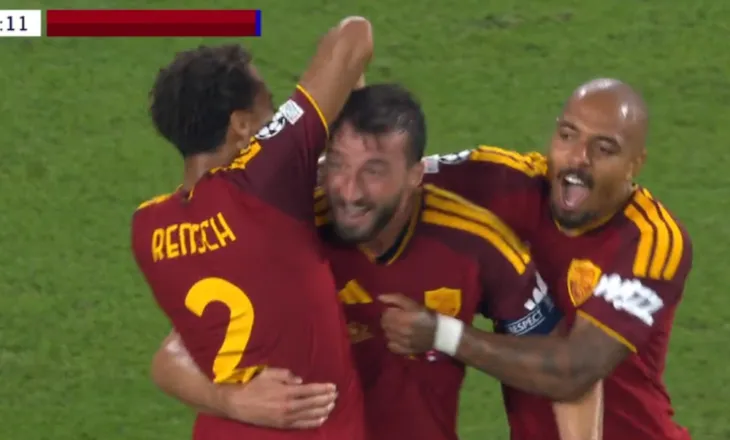 Champions League: Roma mjaftohet me supergolin e Cristante, PSV befasohet nga Shakhtar (video)