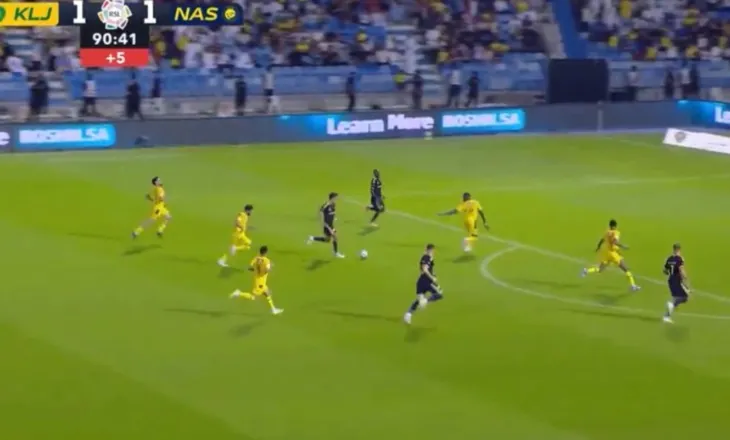 Cristiano Ronaldo “tërbohet” me shokun e skuadrës, Al-Nassr “ngec” në transfertë (video)