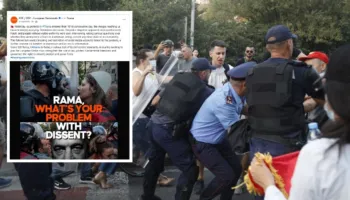 Demokratët Evropianë: Policia reagoi ashpër ndaj protestuesve, me Ramën demokracia është në pikëpyetje