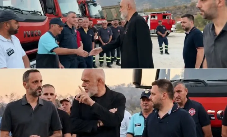 “Dëmshpërblim për të prekurit”/ Rama takon banorët pas flakëve në Himarë: Çfarë s’na vret na bën më të fortë!