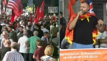 “Diaspora nuk ia fal krimet Ramës”/ Protestuesi nga Roma: Nuk do lejojmë hajdutët të bëjnë pazare me shqiptarët