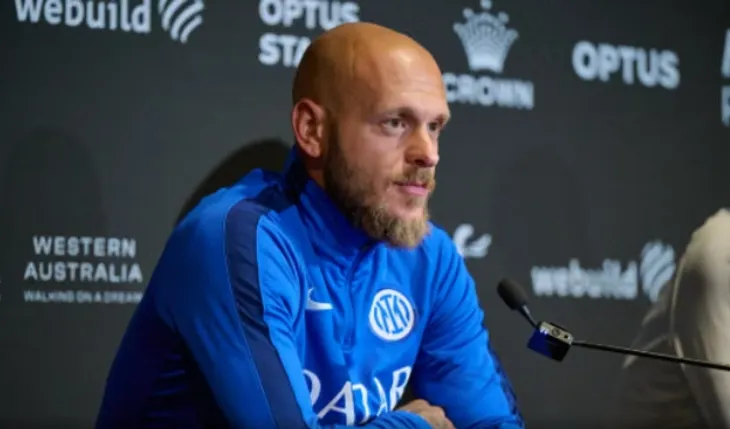 Dimarco në dyshim prej gjurit, Chivu ka gati zgjidhjet për supersfidën ndaj Real Madridit