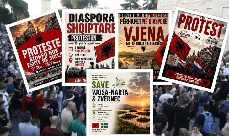 Dita e 105-të e protestës kundër Ramës, diaspora mbërrin në Tiranë
