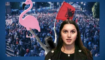 ‘Do ndalojmë vetëm kur të ikë Rama!’ Media gjermane: ‘Flamingot e Frankfurtit’ protestojnë prej 4 muajsh