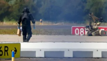 Droni me eksploziv në aeroportin e Leipzigut, autoritetet gjermane identifikojnë 2 persona të dyshuar