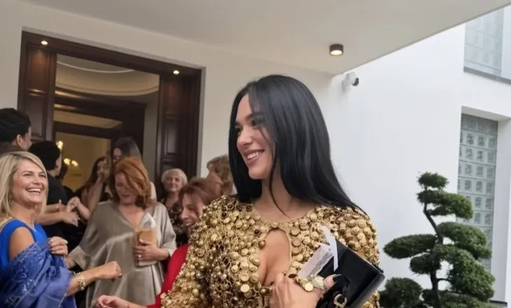 Dua Lipa rikthehet në Pejë, merr pjesë në dasmën e familjarit të saj