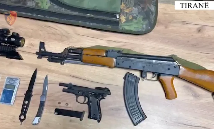 Dy operacione në Tiranë dhe Krujë për armëmbajtje pa leje, arrestohen 2 persona