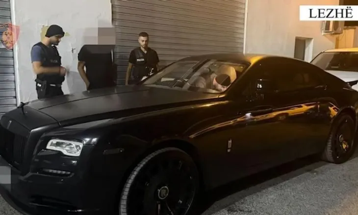 Dyshime për paratë e krimit? ‘Rolls-Royce’ bllokohet në Lezhë, nis hetimi pasuror