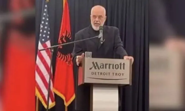E PAPRITUR! Edi Rama goditet me vezë në SHBA – pamjet bëhen virale