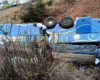 E RËNDË – Autobusi me nxënës kryesisht të shkollave të del nga rruga, të paktën 21 persona vdesin…
