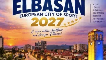 Elbasani shpallet ”Qyteti Europian i Sportit 2027”