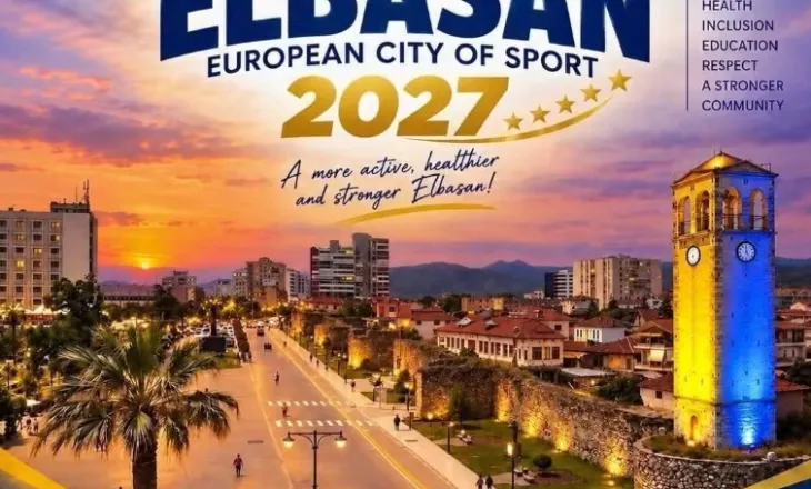 Elbasani zyrtarisht Qyteti Europian i Sportit 2027