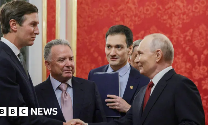 Emisarët amerikanë takohen me Putinin në Moskë për paqe në Ukrainë