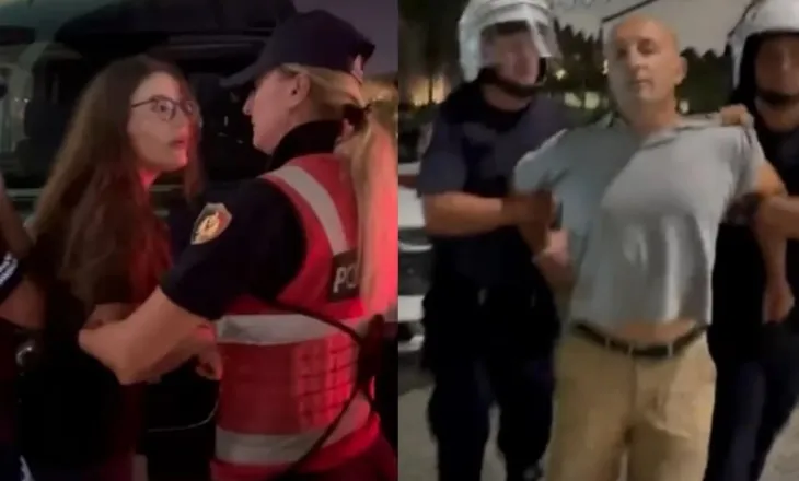 EMRAT/ Sulmi ndaj Policisë dhe përplasjet te Komisariati, 16 persona të shoqëruar, mes tyre edhe 7 nga organizatorët e protestës!