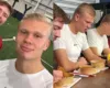 Erling Haaland bashkëpunon me MrBeast për të rikrijuar memen virale –