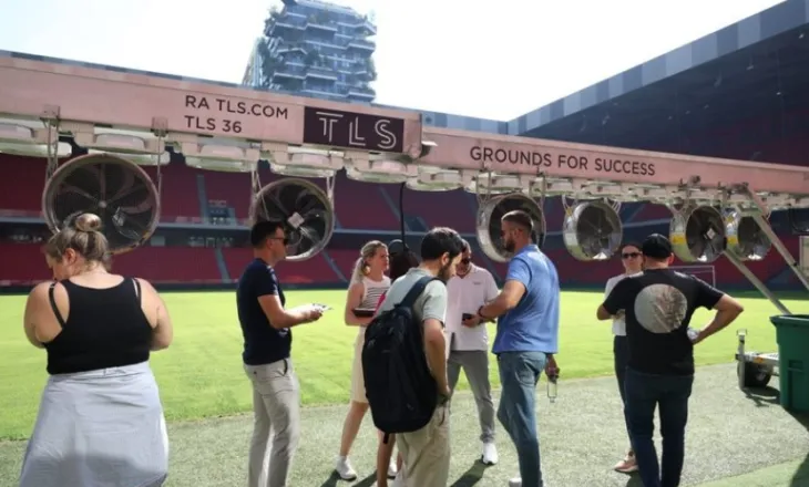 EURO 2027 në Shqipëri, UEFA inspekton stadiumet pritëse