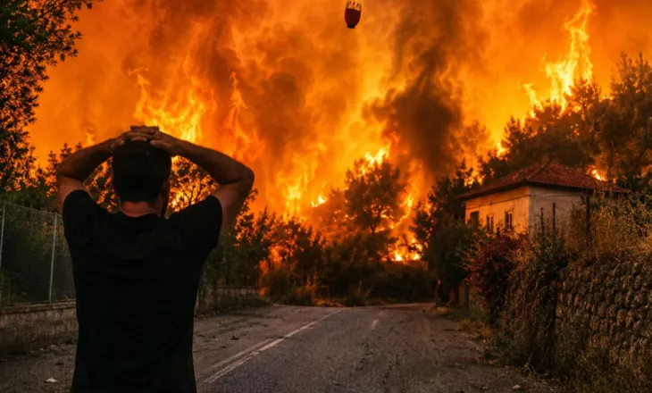 EVAKUIME DHE HELIKOPTERË! Zjarret godasin Lezhën, Dibrën, Tiranën e Shkodrën
