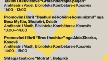 FemArt 14 vijon sot me diskutime, promovime librash, teatër dhe film