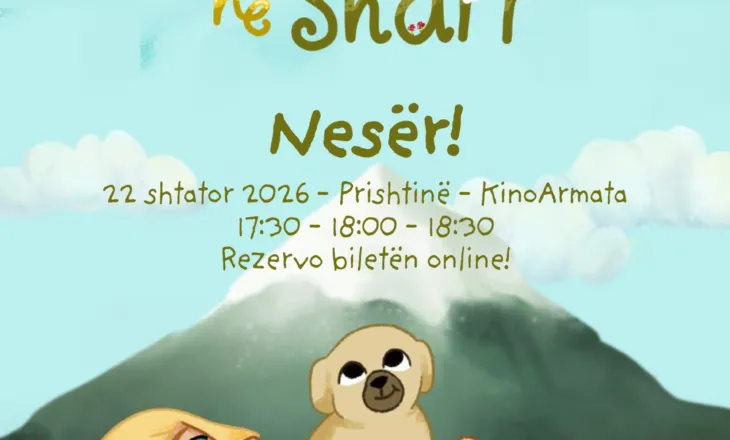 Filmi i animuar “Uta në Sharr” shfaqet në Prishtinë dhe Prizren