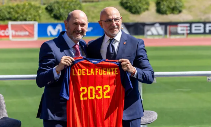 Fitoi Botërorin e Amerikës, De la Fuente zgjat deri në 2032 me Spanjën