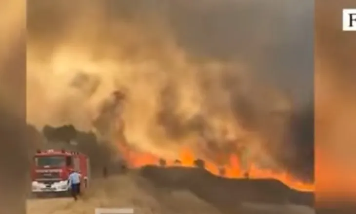 Flakët masive përhapen në 6 fshatra të Fierit, evakuohen disa familje! Prokuroria nis hetimet: Dyshohet për zjarrvënie të qëllimshme (VIDEO)