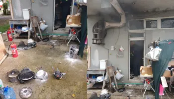 Flakët përfshijnë kuzhinën e një hoteli në Gjirokastër