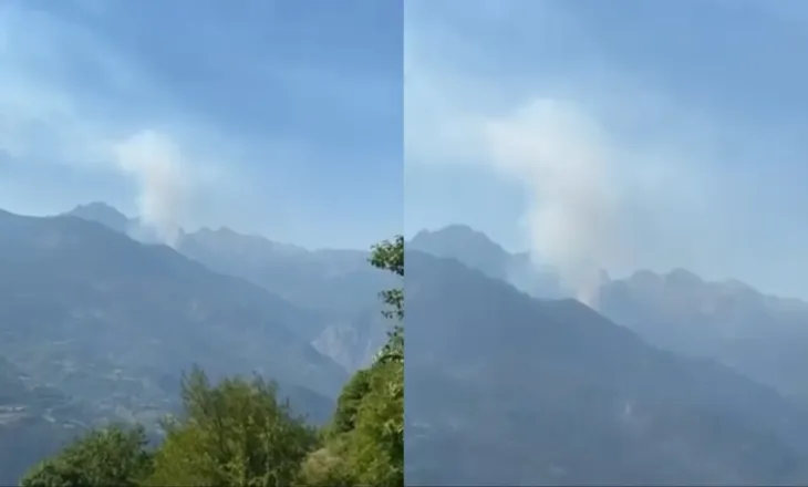 Flakët përfshijnë pyjet shekullore në Tropojë, zjarr në Nikaj-Mërtur
