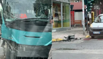 FOTO/ Aksident i frikshëm në kryqëzimin e rrugës “Bardhyl”, urbani i Linzës përplaset me një fuoristradë dhe bëhen copash! Raportohet se…