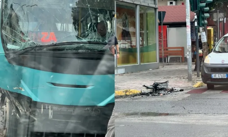 FOTO/ Aksident i frikshëm në kryqëzimin e rrugës “Bardhyl”, urbani i Linzës përplaset me një fuoristradë dhe bëhen copash! Raportohet se…