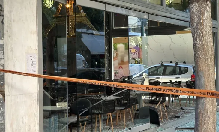 FOTO/ Athina zgjohet nga shpërthimet me bomba në dy lokale në qendër, urdhri u dha prej burgut nga kreu shqiptar i një organizate kriminale!