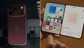 FOTO – Për herë të parë, kompania sjell celularin me palosje Duo, Apple prezanton iPhone 18 Pro…