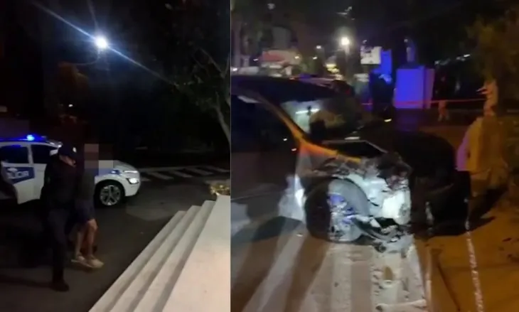 FOTO/ Përplasi 4 mjete gjatë arratisjes nga Policia, në pranga 30-vjeçari që vodhi makinën dhe rrezikoi jetën e qytetarëve në Durrës!