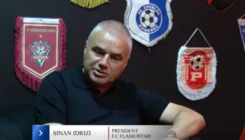 “Futbolli në Shqipëri si një luftë bandash”, shpërthen presidenti i Flamurtarit, Sinan Idrizi: Përgjegjësi e Armando Dukës!
