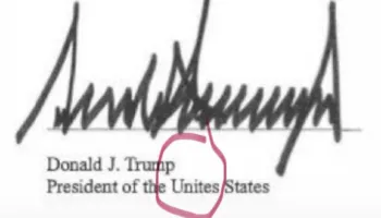 Gafa në dokumentin e Trump me Musk e Zuckerberg, Shtëpia e Bardhë shkruan gabim emrin e SHBA