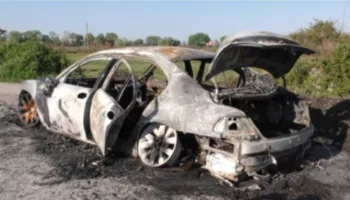 Gjendet një automjet i djegur në zonën e Cerkovinës, dyshohet se është vjedhur kohë më parë për veprimtari të paligjshme