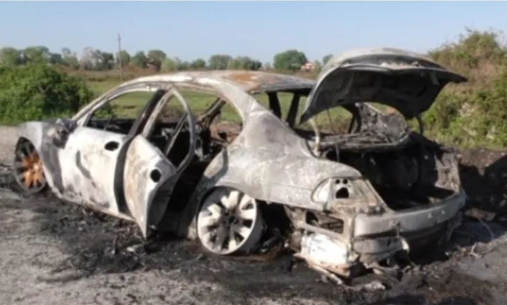 Gjendet një automjet i djegur në zonën e Cerkovinës, dyshohet se është vjedhur kohë më parë për veprimtari të paligjshme