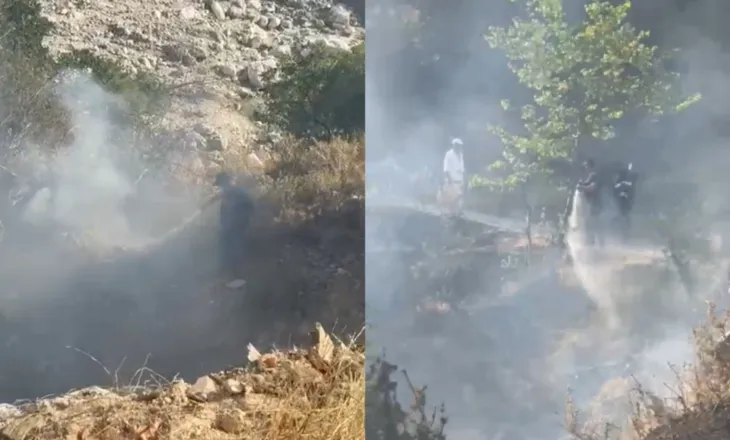 Gjirokastër, vatër zjarri në Lunxhëri