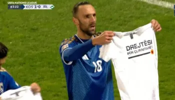 Goli i Muriqit “tërbon” serbët! Shpërthejnë në reagime dhe i kërkojnë UEFA-s masa ndaj Kosovës dhe lojtarit!