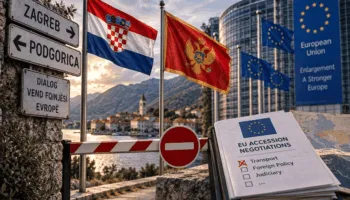 GRACKA/ VETOJA QË NDEZ BALLKANIN, Kroacia bllokon Malin e Zi dhe trondit procesin e zgjerimit të BE-së