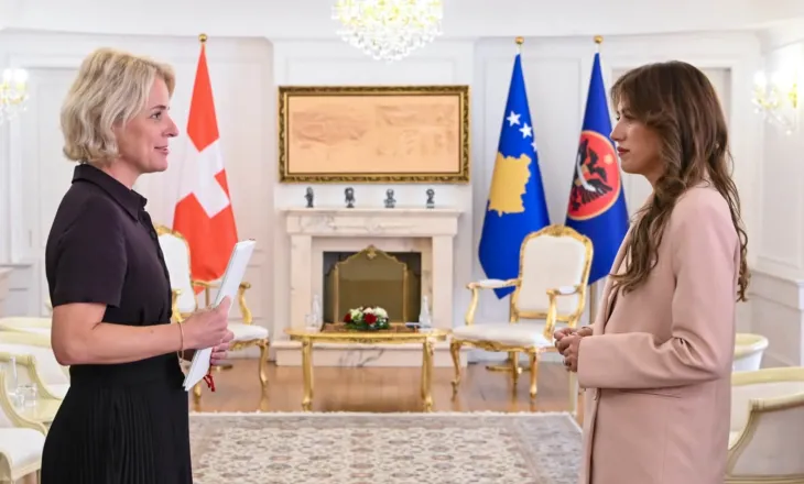 Haxhiu pranon letrat kredenciale të ambasadores së re të Zvicrës në Kosovë