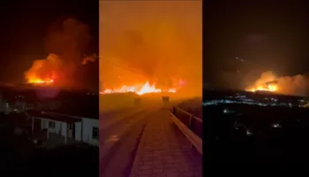 Himara në alarm nga zjarret, flakët pranë banesave dhe hoteleve, nis evakuimi i banorëve dhe turistëve