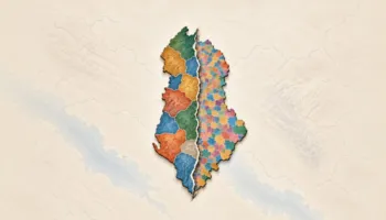 Historia e ndarjes territoriale që nga Pavarësia