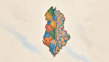 Historia e ndarjes territoriale, që nga Pavarësia