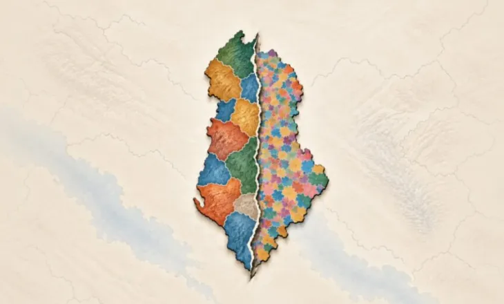 Historia e ndarjes territoriale, që nga Pavarësia