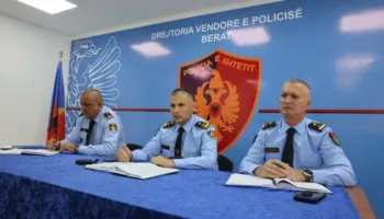 Hita mbledh drejtuesit e Policisë në 3 qarqe/ Fokusi te parandalimi i ngjarjeve kriminale dhe siguria në shkolla