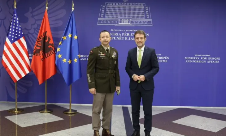 Hoxha pret komandantin e Forcës Ndërkombëtare të Stabilizimit për Gazën: Gati të japim kontributin tonë